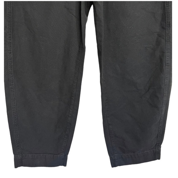 Everlane Curved/ barrel Black Canvas Pants - Picture 8 of 11